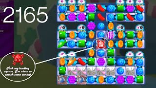 Candy Crush level 2165 frog  Candy Crush level 2165 [upl. by Sadnalor]