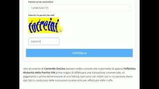 Verifica Partita IVA  Come Verificare una Partita IVA [upl. by Perreault]