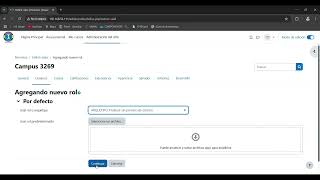 Crear roles en Moodle [upl. by Law]