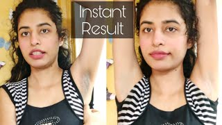 Underarms Whitening at Home Instant Results Home remedy keebisha [upl. by Anairotciv]