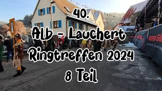 40 Alb  Lauchert  Ringtreffen 2024 8 Teil Veringenstadt narren deutschland fasnet [upl. by Mandal]