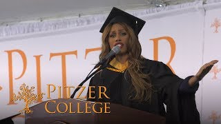 Laverne Cox  2019 Pitzer College Commencement Keynote  May 18 2019 [upl. by Adnah]