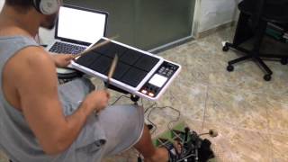 Roland SPD30 DRUM COVER Neto Batera [upl. by Athalee]