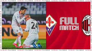 Full Match  Fiorentina v AC Milan  Serie A TIM 202021 [upl. by Atiana]