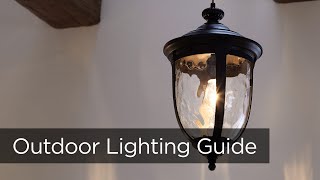 How to Buy Outdoor Lighting Buying Guide  Lamps Plus [upl. by Proudman]