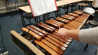 Allegro Higher Xylophone Larkhall Academy [upl. by Marquardt801]