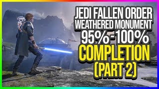 Star Wars Jedi Fallen Order  Secret Echo Location  Weathered Monument 95 to 100 EXPLORED [upl. by Lenzi]