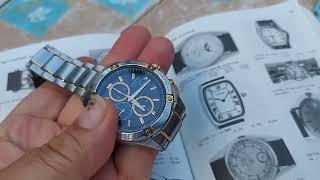 CITIZEN ECODRIVE GN4WS MENS CHRONOGRAPH WRISTWATCH [upl. by Haney]