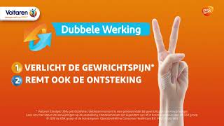 Voltaren Emulgel 116 Doseer en Smeerdop dubbele werking [upl. by Tingley]