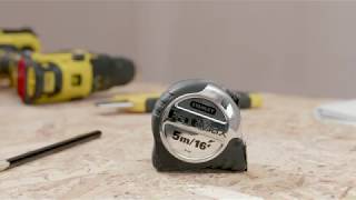 STANLEY® FATMAX® Xtreme™ 5M16’ 32mm wide Tape Measure [upl. by Idissac214]