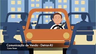 Comunicação de Venda  Detran RJ [upl. by Hi]