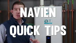 Navien Quick Tips  Combi Boiler  Massachusetts [upl. by Aieken]