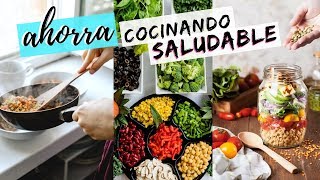 Cómo planificar comidas saludables  Menú Semanal [upl. by Obediah]