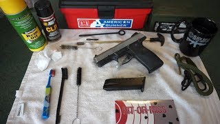 How to clean the Ruger SR40 [upl. by Araed246]