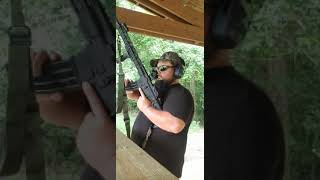 Shooting the Diamondback DB15 556x45mm nato with AT3 Tactical Red Dot Sight Shorter Version [upl. by Beaner367]