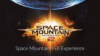 Disneyland Paris SPACE MOUNTAIN FULL EXPERIENCE  HD 1080p50fps Video [upl. by Angele301]