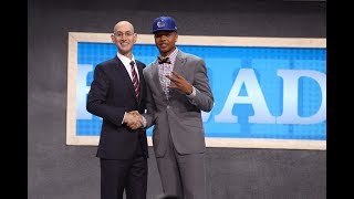 Markelle Fultz Drafted 1st Overall By Philadelphia 76ers In 2017 NBA Draft [upl. by Gerrie]