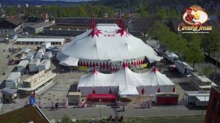 ➤NEW Schweizer National Circus Knie WOOOW  Winterthur 2017  4K [upl. by Yenahc]