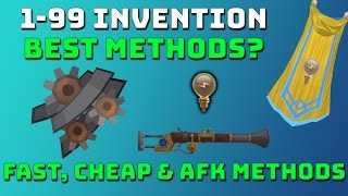 199 Invention Guide Runescape 3 Fast Cheap amp AFK Methods [upl. by Lemhaj973]