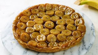 Tarte tatin de bananes [upl. by Magnien896]