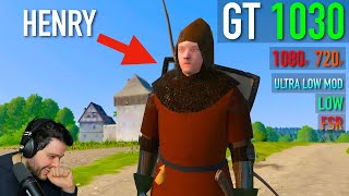 GT 1030  Kingdom Come Deliverance 2  Ultra Low Graphics Mode [upl. by Ardyth444]