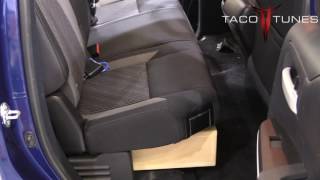 Toyota Tundra 2007 2017 Double Cab Subwoofer Installation [upl. by Ardnoek572]