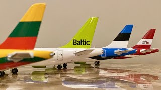 AIR BALTIC A220 MODELS [upl. by Hennie591]