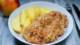 Sauerkraut mit Kassler selber machen  Rezept und Anleitung  Natürlich Lecker [upl. by Vonni]