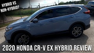 2020 Honda CRV EX Hybrid Review and Test Drive [upl. by Nichy]