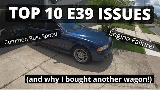 Top 10 Most Common E39 Problems [upl. by Bultman]