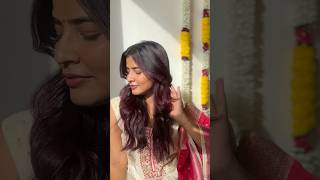 GRWM for Ganpati Festival hairtranformation with lorealparisindia Ad sameekshatakke [upl. by Atnoek]