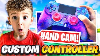 Warzone Pros CUSTOM CONTROLLER  GIVEAWAY HAND CAM [upl. by Spoor]