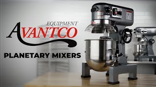 Avantco Planetary Mixers [upl. by Pinter]