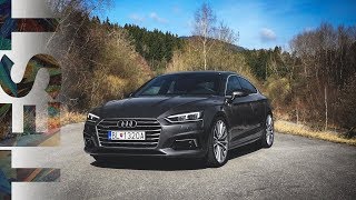 2017 Audi A5 Sportback 20 TDI  TEST [upl. by Llerud]