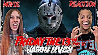 FRIDAY THE 13Th Part 6  JASON LIVES  MOVIE REACTION  ZOMBIE JASON IN FULL EFFECT  HES OP🤯😱 [upl. by Nylyahs]