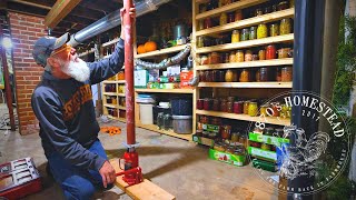 Leveling the Farmhouse Floor  Fixing Sagging Floors [upl. by Meara118]