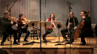 Sabine Meyer Mozart Clarinet Quintet  Carmina Quartet [upl. by Nedia]