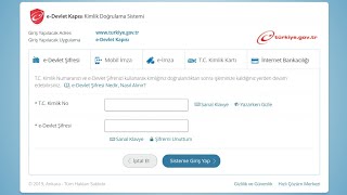 EDevlet Giriş Yapma  Nasıl Giriş Yapılır [upl. by Hillary]