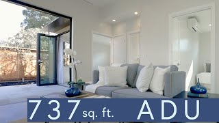 2 Bedroom Accessory Dwelling Unit 737 Sq Ft  Backyard Cottage  Oakland California [upl. by Fang]