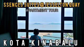 APARTMENT TOUR KOTA KINABALU  SSENCES SUITESJESSELTON QUAY  SABAH [upl. by Asseret]