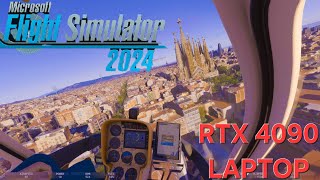 🔴BARCELONA TOUR 🔴  MFS 2024 PC ULTRA SETTINGS on RTX 4090 HDR10 ASUS ROG STRIX SCAR 16 mfs2024 [upl. by Netsirhc]