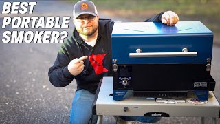 Best Portable Pellet Smoker for OntheGo Grilling  Ash Kickin BBQ [upl. by Eillil]