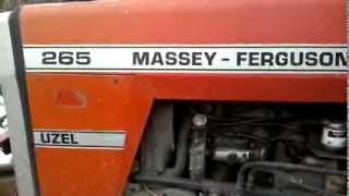 Massey Ferguson 265 cold start [upl. by Meier562]