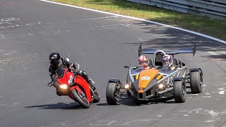 Nürburgring Motorcycle Compilation  Nordschleife Touristenfahrten [upl. by Pylle632]