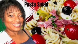 ITALIAN STYLE PASTA SALAD  PASTA SALAD RECIPE [upl. by Sikko]