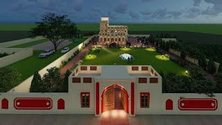 Sidhu Moose Wala Haveli  Tribute to Sidhu Moose Wala  3D Walkthrough  Singh Design Studio [upl. by Aleekahs451]