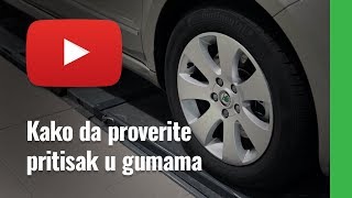 Kako da proverite pritisak u gumama [upl. by Adna]