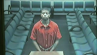 Courtroom video Dayonte Resiles held without bond after escaping from courthouse [upl. by Solhcin333]