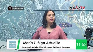 MujeresEnLaCienciaEnMagallanes María Zuñiga  Oceanógrafo PUC Valparaíso [upl. by Auot519]