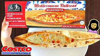 Mediterranean Flatbread Margherita  Costco Product Review [upl. by Norty247]